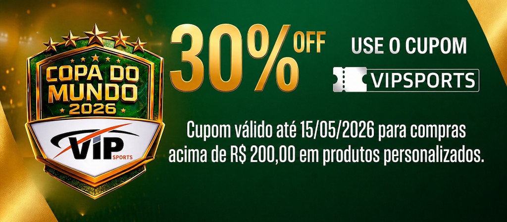 Copa do Mundo 2026 – 30% OFF com cupom VIPSPORTS