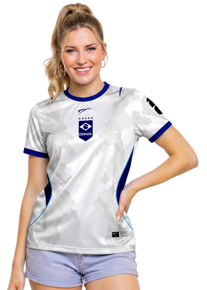 Camisa Brasil - Branco
