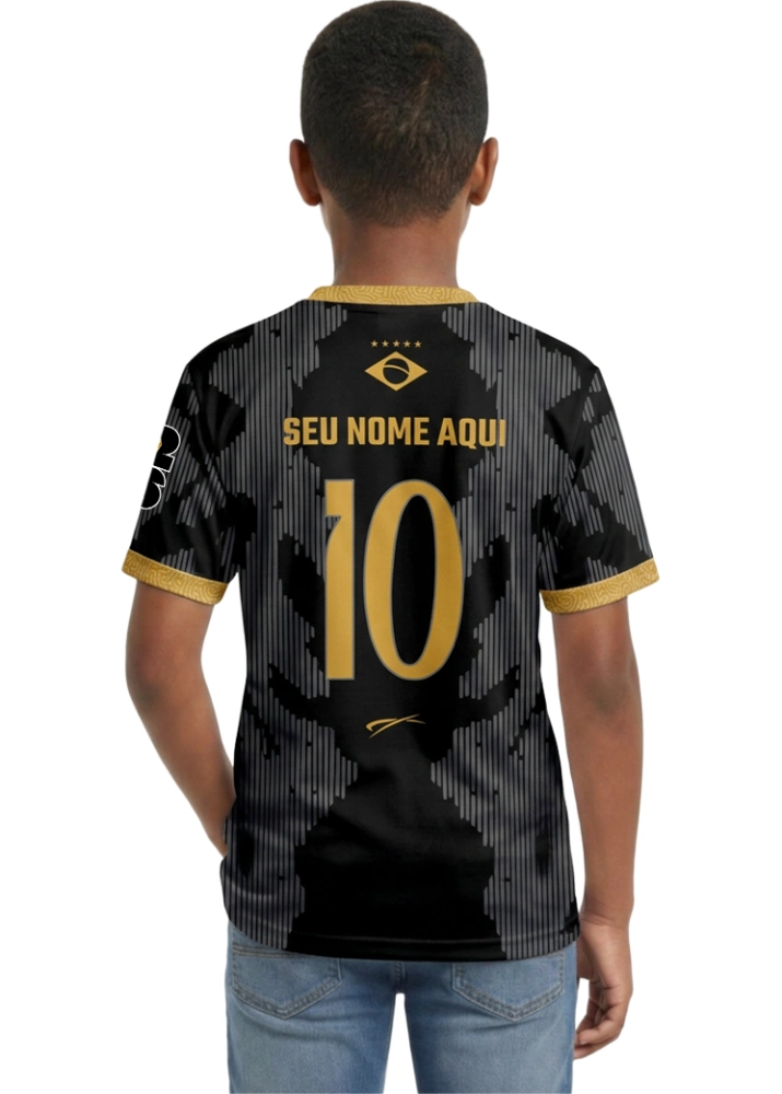 Camisa Brasil - Preto