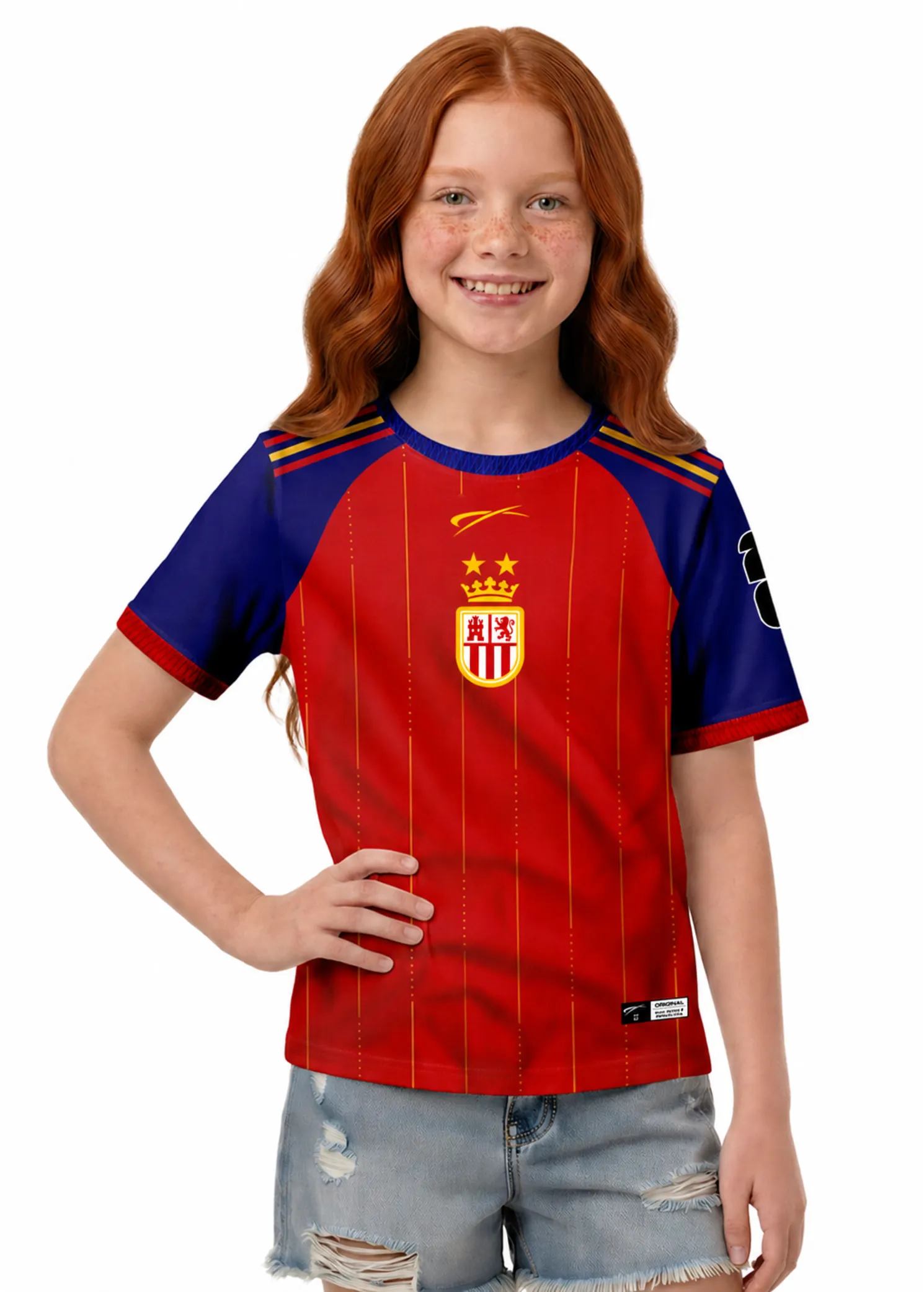 Camisa Espanha - Vermelho