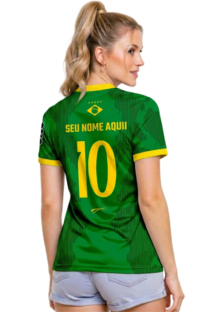 Camisa Brasil - Verde