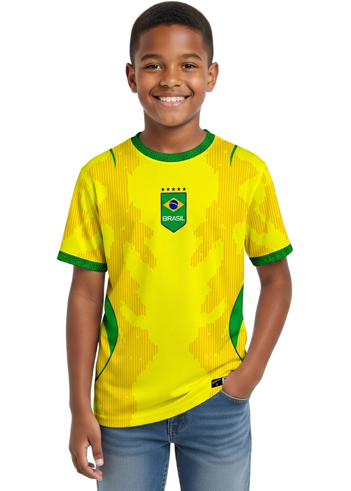 Camisa do Brasil Infantil