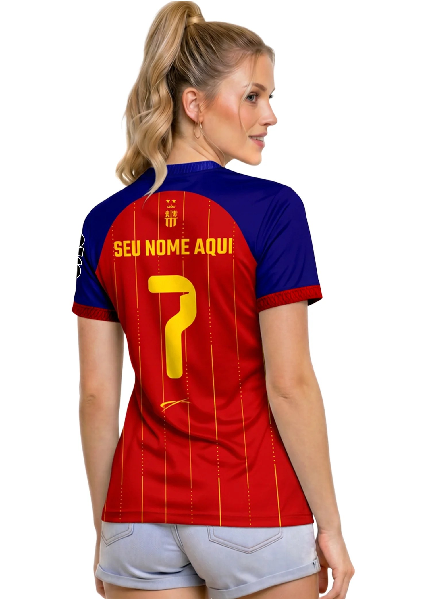 Camisa Espanha - Vermelho