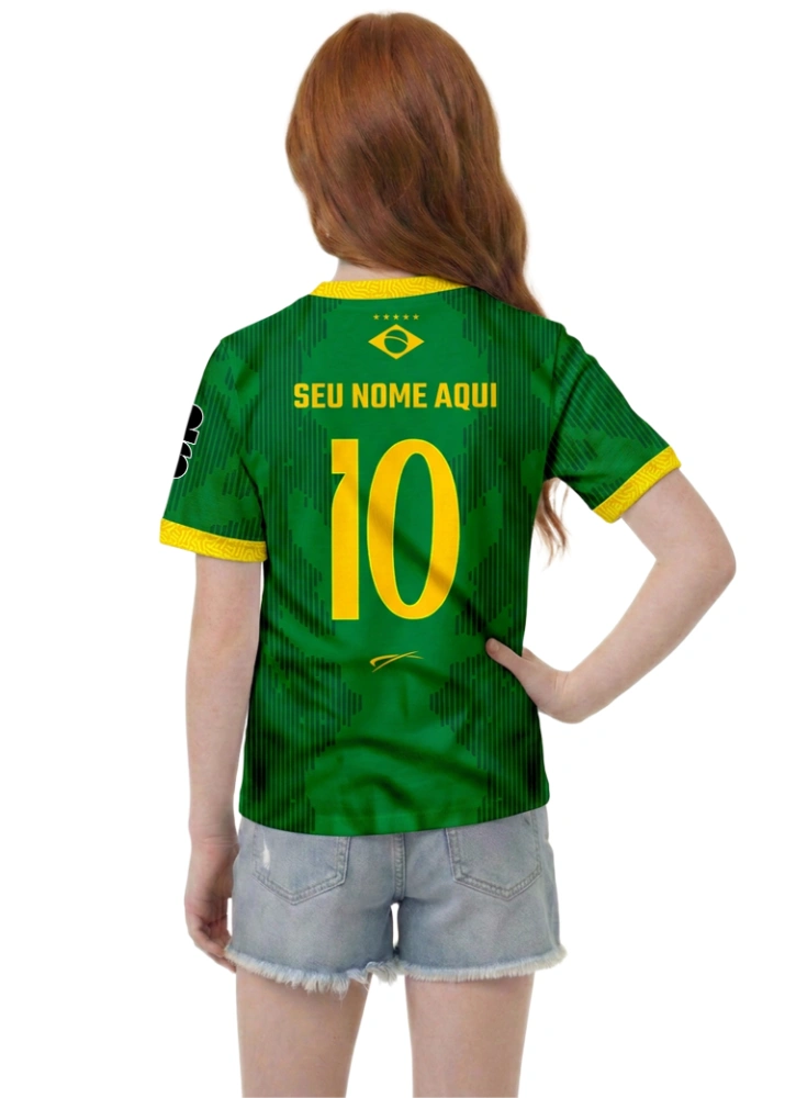 Camisa Brasil - Verde