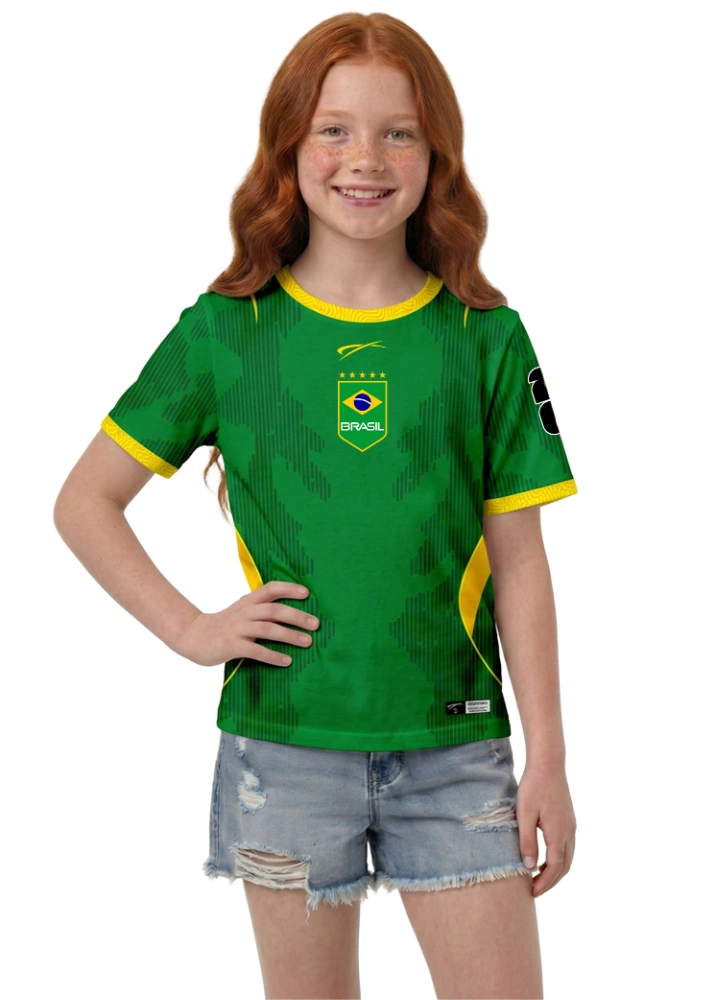 Camisa Brasil - Verde