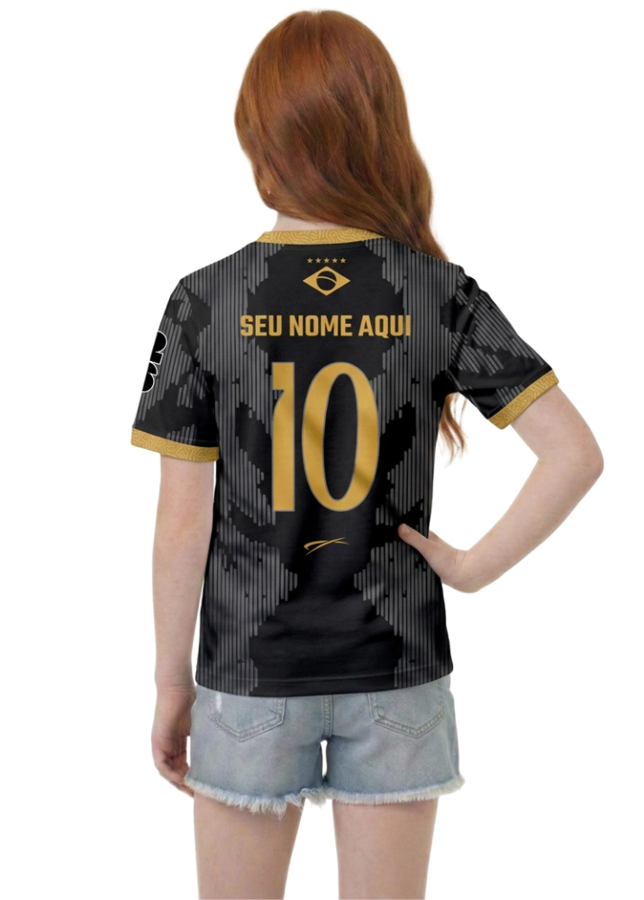 Camisa Brasil - Preto