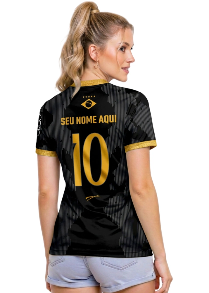 Camisa Brasil - Preto