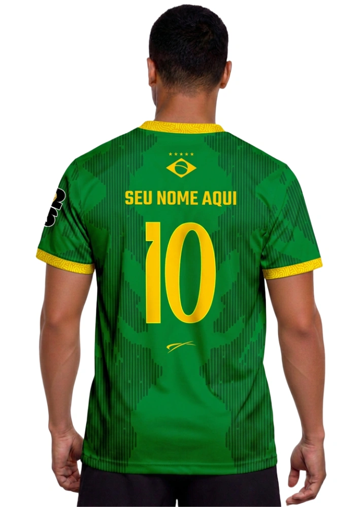 Camisa Brasil - Verde