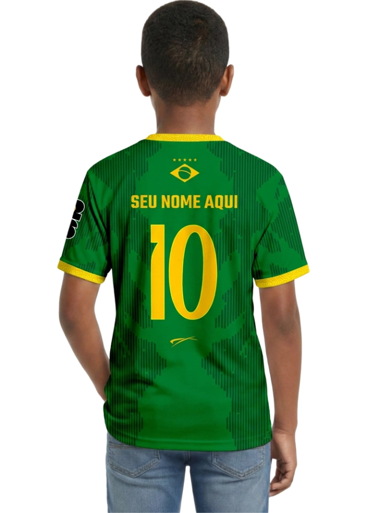 Camisa Brasil - Verde