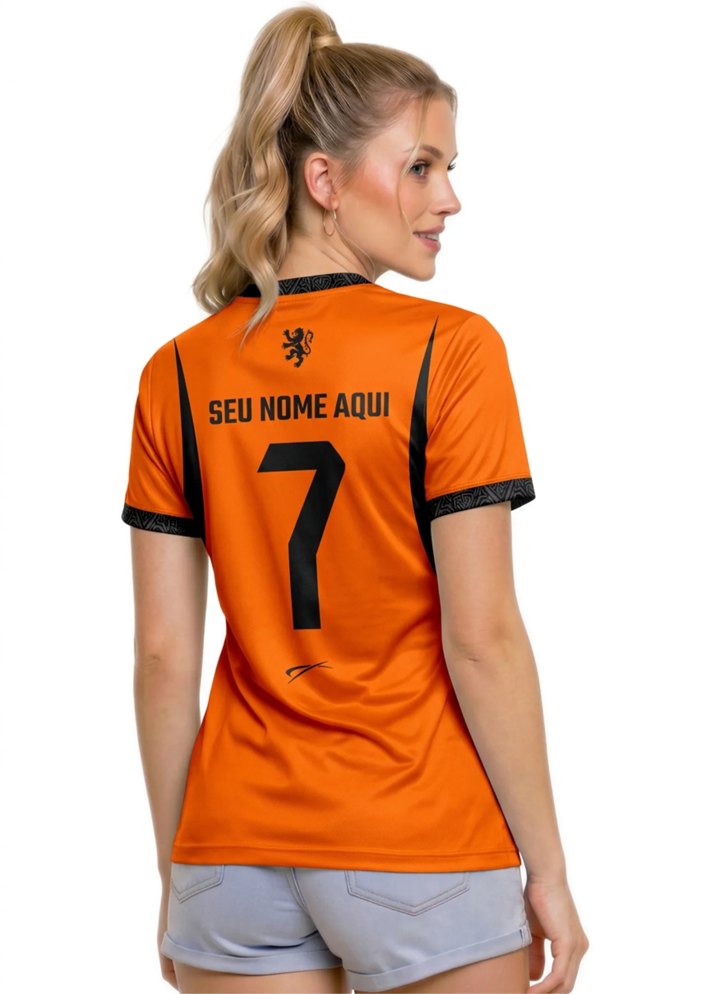 Camisa da Holanda - Feminino - Laranja