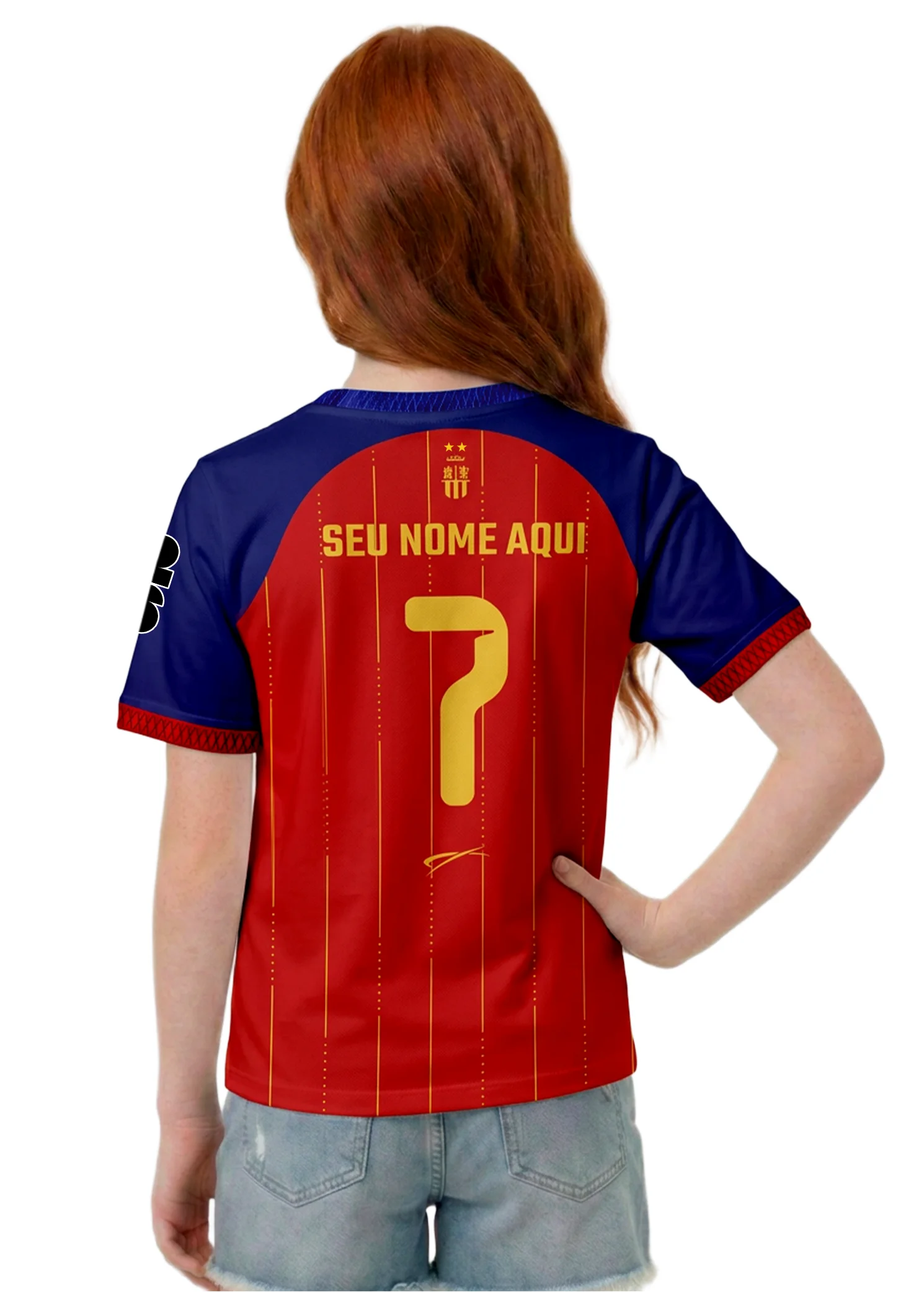 Camisa Espanha - Vermelho