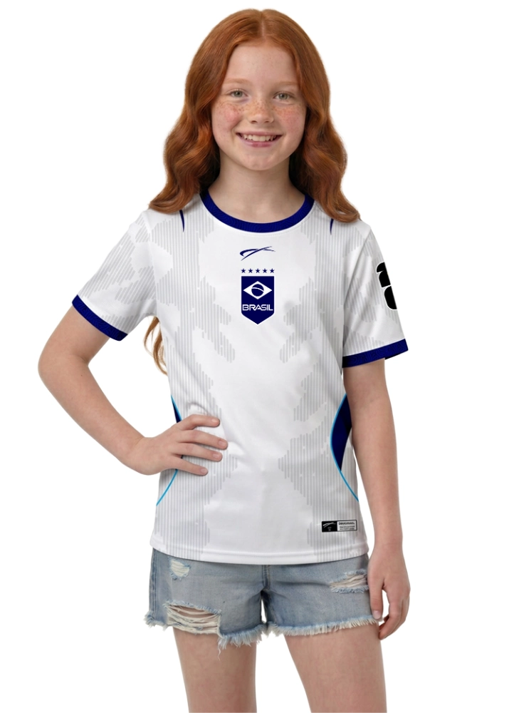 Camisa Brasil - Branco